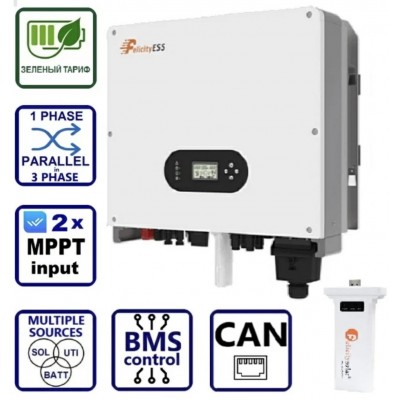 Гибридный инвертор Felicity T-REX-6KLP1G01 (6kW, 48V,1Ph, 2 MPPT) Wi-Fi