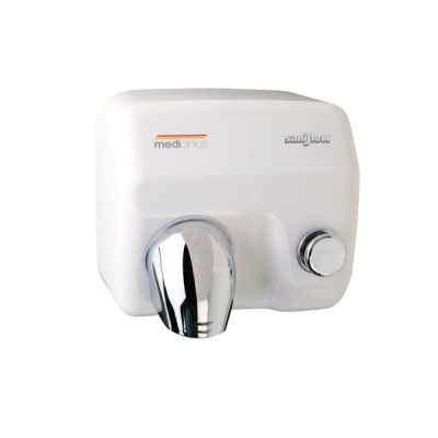 Сушилка для рук MEDICLINICS SANIFLOW Push Button E05 белая