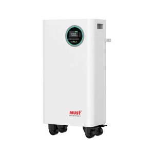 Акумуляторна батарея літій-залізо-фосфатна 200Аг 51.2В 10240Втг Must LP16-48200 настінний монтаж