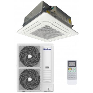 Кассетный кондиционер SkyLux Sky Inverter R32 Heat Pump SKH-C48R3DI/SKH-U48HR3DI