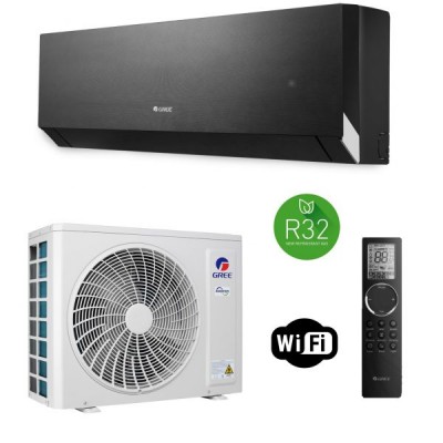 Кондиціонер Gree Clivia GWH24AUDXF-K6DNA1A Black