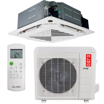Кондиционер Olmo OSH-IT24HRK4/OSH-IOU24HRK4+IN-NP кассетный инвертор R32