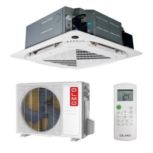 Кондиционер Olmo OSH-IT18HRK4/OSH-IOU18HRK4+IN-CP кассетный инвертор R32