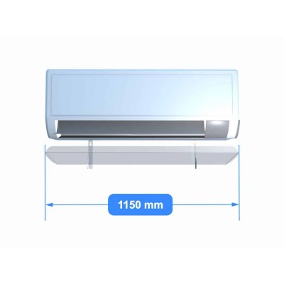 Дефлектор (екран) для кондиціонера 1150 настінний Дефлектор (екран) для кондиціонера 1150 настінний