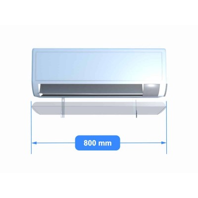 Дефлектор (экран) для кондиционера 800 настенный