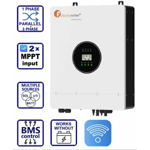 Гибридный инвертор Felicity IVEM8048-LV (8 kW, 48V, 1 фаза, 2 MPPT)