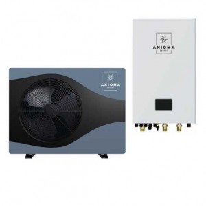 Тепловой насос Inverter + EVI СПЛИТ, AXIOMA energy AXHP-EVIDC-14S-3 14кВт 380В