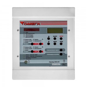 Прилад управління та пожежогасіння ППУ-ПТ Омега (2 напрями) об’єднаний з джерелом живлення, 8 кілець, вбудований акумулятор