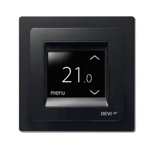Терморегулятор DEVIreg Touch чорний