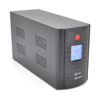 
					ИБП Ritar  RTM1500 (900W) Proxima-D, LCD, AVR, 3st, 3xSCHUKO socket, 2x12V9Ah, metal Case (350х120х190)- Q2