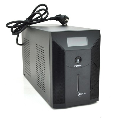 
					ИБП Ritar  RTM3000 (1800W) Proxima-D, AVR, 3st, 3xSCHUKO socket, 4x12V9Ah, metal Case Q1 (400*145*210)