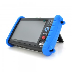 
					Тестер для камер видеонаблюдения IPC-5600 PLUS, c 7 ″ сенсорным дисплеем , поддерживает IP, CVBS, Wi-Fi, LAN, BNC, 12V, POE