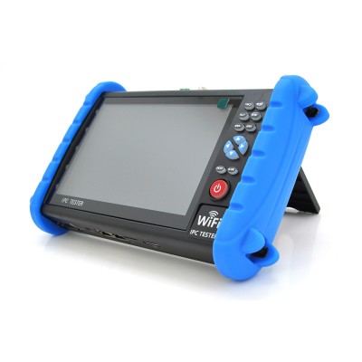 
					Тестер для камер видеонаблюдения IPC-5600 PLUS, c 7 ″ сенсорным дисплеем , поддерживает IP, CVBS, Wi-Fi, LAN, BNC, 12V, POE