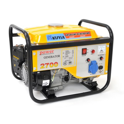 
					Генератор бензиновый Kuyia TM1000CL, однофазный, 110-240V, 50Hz, 0,9-1кВт, обьем 5,2л