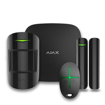 
					Комплект беспроводной сигнализации Ajax StarterKit 2 black ( Hub 2/MotionProtect/DoorProtect/SpaceControl )