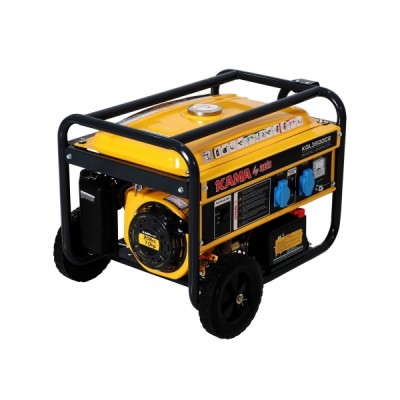 Генератор бензиновый KGL3500CE, 1-фазный 230V, 50Hz, 3.5kVA/2.8kW, бак 15 л, расход 1.3 л/ч, пуск: ручной/стартер (без АКБ), 590х433х430 мм, 43 кг
Генератор бензиновый KGL3500CE, 1-фазный 230V, 50Hz, 3.5kVA/2.8kW, бак 15 л, расход 1.3 л/ч, пуск: ручной/стартер (без АКБ), 590х433х430 мм, 43 кг