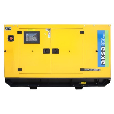 
					Генератор дизельный AKSA - A4CRX46TI, трехфазный 230/400V, 50Hz, 110KVA (88КВт), объем 155л, комплектуется АВР(30687), АВР  в комплект не входит!