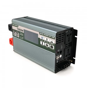 
					Инвертор напряжения Demuda DMDPSW-1000W, 12V/220V, 1000W с правильной синусоидой, 2 универсальные розетки, 2 USB, Rj 45, клемные провода, Q6