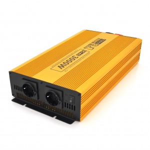 
					Инвертор напряжения Mexxsun MXSPSW-3000, 12V/220V, 3000W с правильной синусоидой, 2 Shuko, клемные провода, Q2