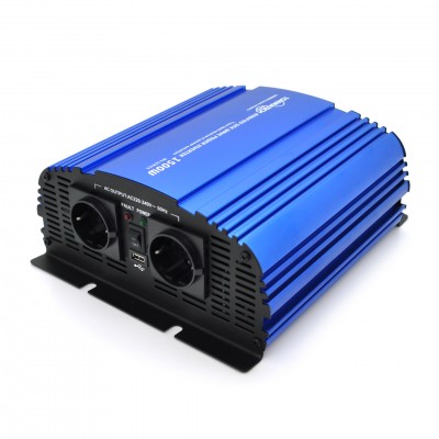 
					Инвертор напряжения Tommatech MS-1500, 12V/220V, 1500W с аппроксимированной синусоидой, 2Shuko, USB, клеммные провода, 6 предохранителей, Q4