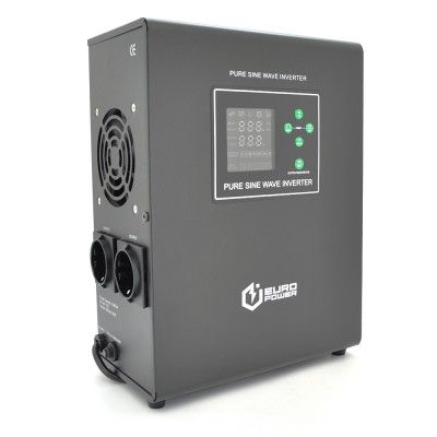 
					ИБП с правильной синусоидой Europower EPWM-MPS-1000/12 (700 Вт) 5/10/15/20А, под внешнюю АКБ 12В (AGM/GEL/LFP ), крепление на стену, Q1 (420*350*230)