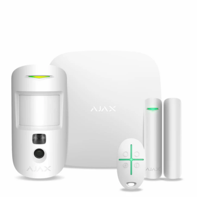 
					Комплект беспроводной сигнализации Ajax StarterKit Cam (HDR) white ( Hub 2/MotionCam(HDR)/DoorProtect/SpaceControl )