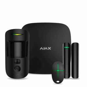 
					Комплект беспроводной сигнализации Ajax StarterKit Cam Plus (HDR) black ( Hub 2 Plus /MotionCam(HDR)/DoorProtect/SpaceControl )