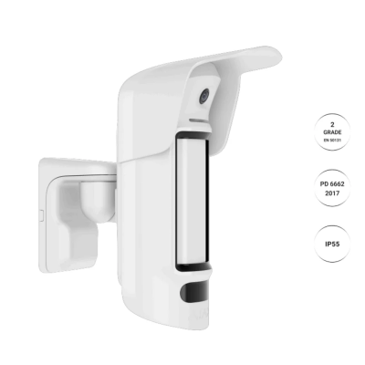 Беспроводной уличный датчик движения с
Беспроводной уличный датчик движения с