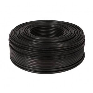 
					Кабель ПВС 3х1,5 черный бухта 100 метров цена за бухту