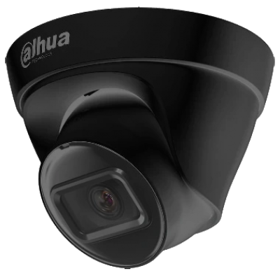 
					4Mп IP видеокамера купольная уличная DH-IPC-HDW1431T1-BE black (2.8мм)