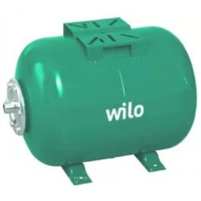 Гідроакумулятор 20 л Wilo-A ХВП, ГВП, 10/3,5 бар зелений горизонтальний Гідроакумулятор 20 л Wilo-A ХВП, ГВП, 10/3,5 бар зелений горизонтальний