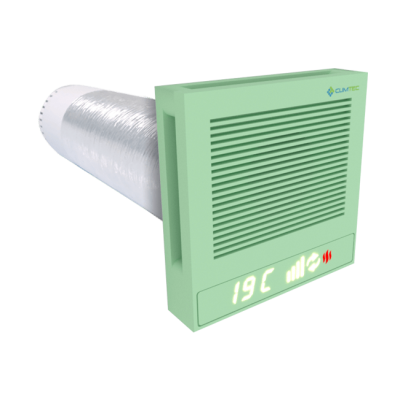 Рекуператор Quattro 150 Standard. Біло-зелений