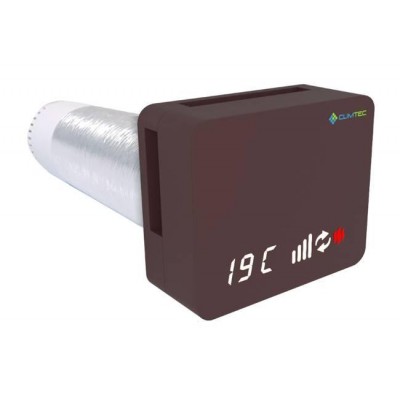 Рекуператор Optima 100 Standard. Чорно-червоний