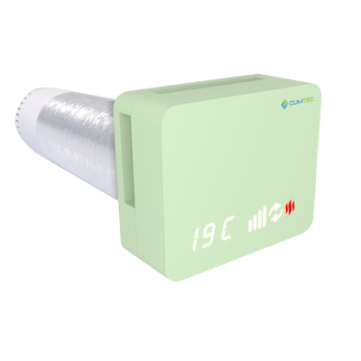 Рекуператор Optima 200+ Standard. Біло-зелений