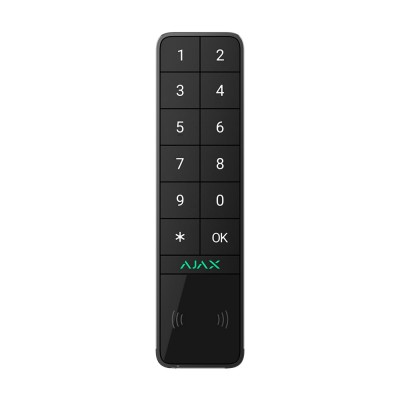 Бездротова клавіатура Ajax Keypad Outdoor Black вулична IP66 Бездротова клавіатура Ajax Keypad Outdoor Black вулична IP66