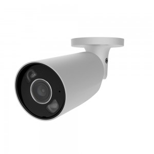 IP-відеокамера 8Mp Ajax BulletCam HL (8 Mp/4 mm) White f=4mm, ІЧ+LED-підсвічування, з мікрофоном