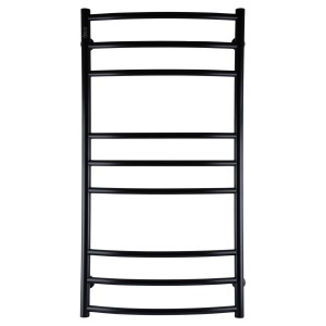 Рушникосушарка UNIO LDE W 1000-500-9 BLK Драбинка Дуга Еліт вода чорна