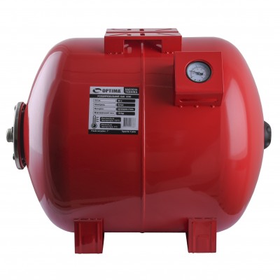 Бак Optima cal-pro для систем опалення 80л 10bar гор. ( з манометром ) Бак Optima cal-pro для систем опалення 80л 10bar гор. ( з манометром )