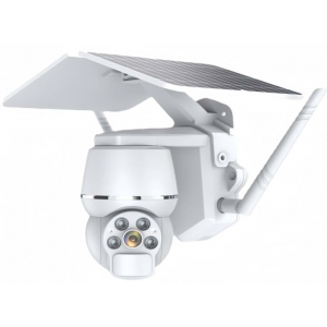 
					4 Мп 4G поворотная уличная видеокамера с солнечной панелью и встроенными АКБ 9600mA UBox IPPTZ26425 2.8mm