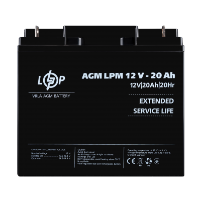 Аккумулятор AGM LPM 12V - 20 Ah