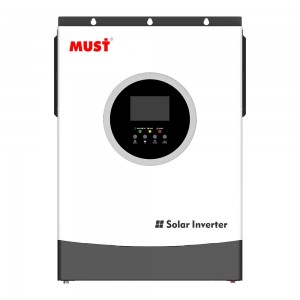 Автономний високочастотний інвертор для сонячних панелей 4kW Must PV18-4024 PREM DC24V, MPPT (100А, 60-360 VDC) off-grid