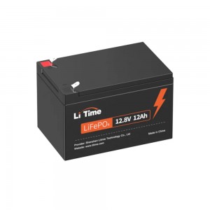Акумуляторна батарея літій-залізо-фосфатна 12.8В 12А*год LiFePO4 LiTime L12V12-12-BASIC-8-A12