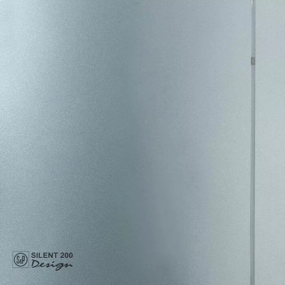 Вентилятор SILENT-200 CZ GREY DESIGN - 4C (230V 50) Вентилятор SILENT-200 CZ GREY DESIGN - 4C (230V 50)
