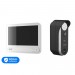 Комплект IP-відеодомофона з WiFi TVT TE-KT6101-001 White: відеодомофон 7