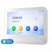 Комплект IP-відеодомофона з WiFi TVT TE-KT6101-001 White: відеодомофон 7