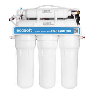 Фільтр зворотного осмосу Ecosoft Standard PRO з мінералізацією та помпою (MO550MPECOSTD)