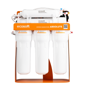 Фільтр зворотного осмосу Ecosoft Absolute з мінералізатором з помпою на станині (MO675MPSECO)