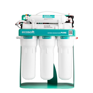 Фільтр зворотного осмосу Ecosoft PURE AquaCalcium Mint з помпою на станині (MO675PSMACECO)