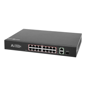 Коммутатор сетевой POE GV-010-D-16+2 PG+1 SFP