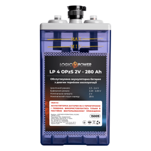Аккумуляторная батарея LP 40OPzS 2V - 280 Ah